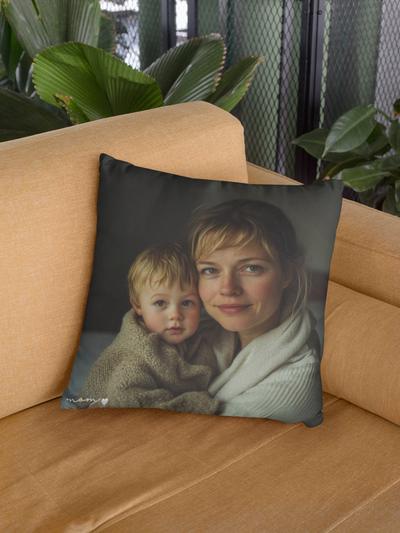 Photo Mom Pillow, Best Mom Ever