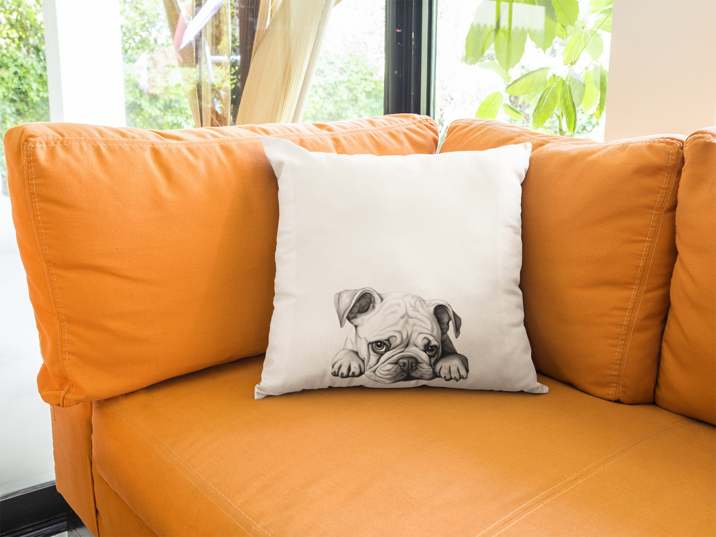 Bulldog Pillow