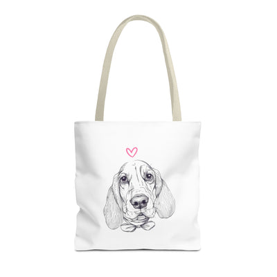 Basset Hound Tote Bag