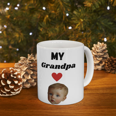 Personalized Photo Mug Grandpa