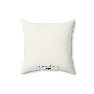 Personalized Photo Grandma Pillow