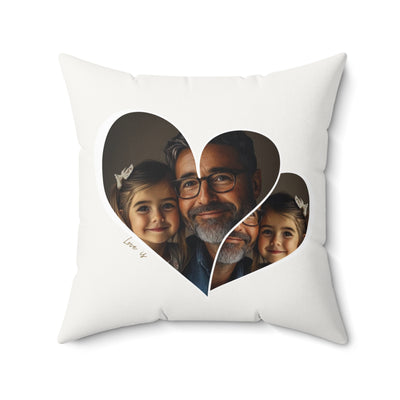 Photo Pillow, Dad Present, Personalized Pillow