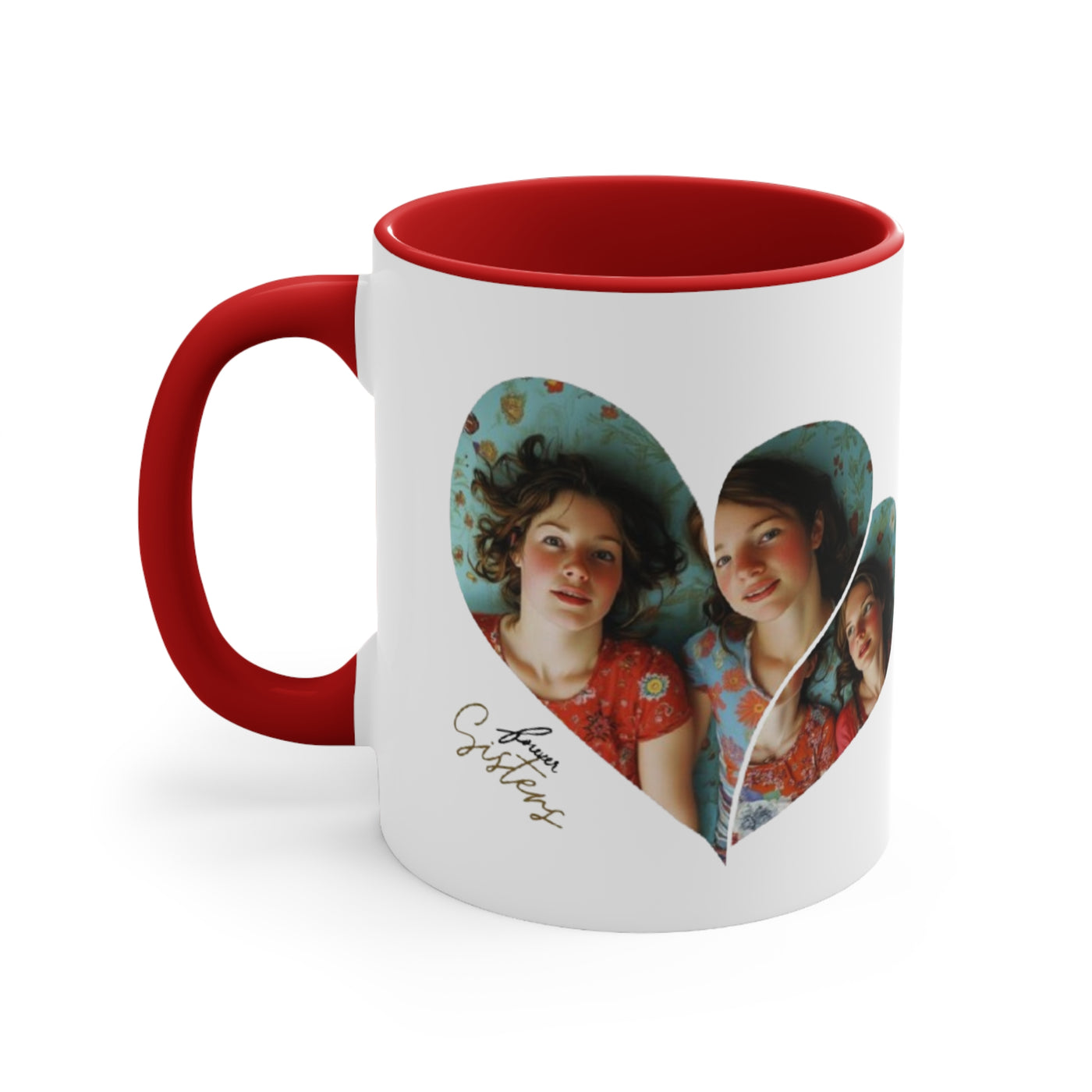 Sisters Photo Mug