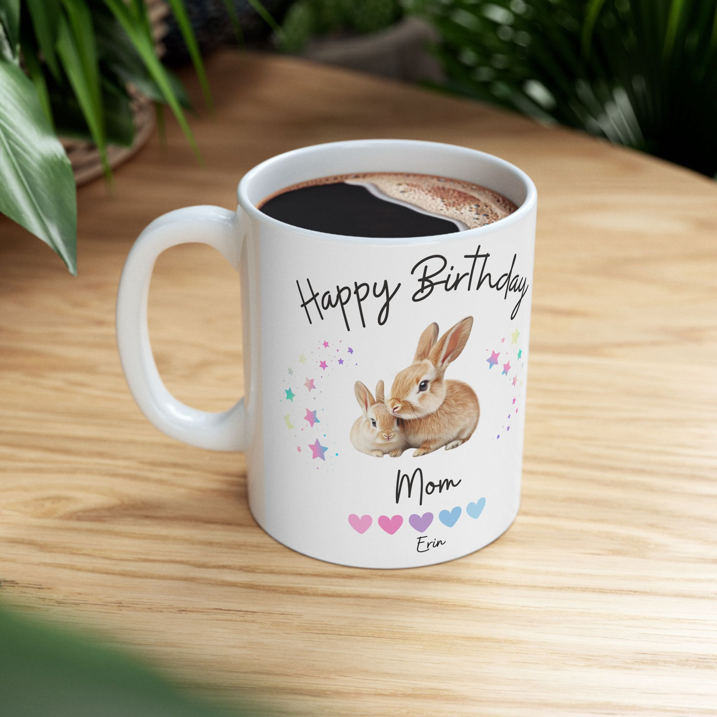 Personalized Name Happy Birthday Mug