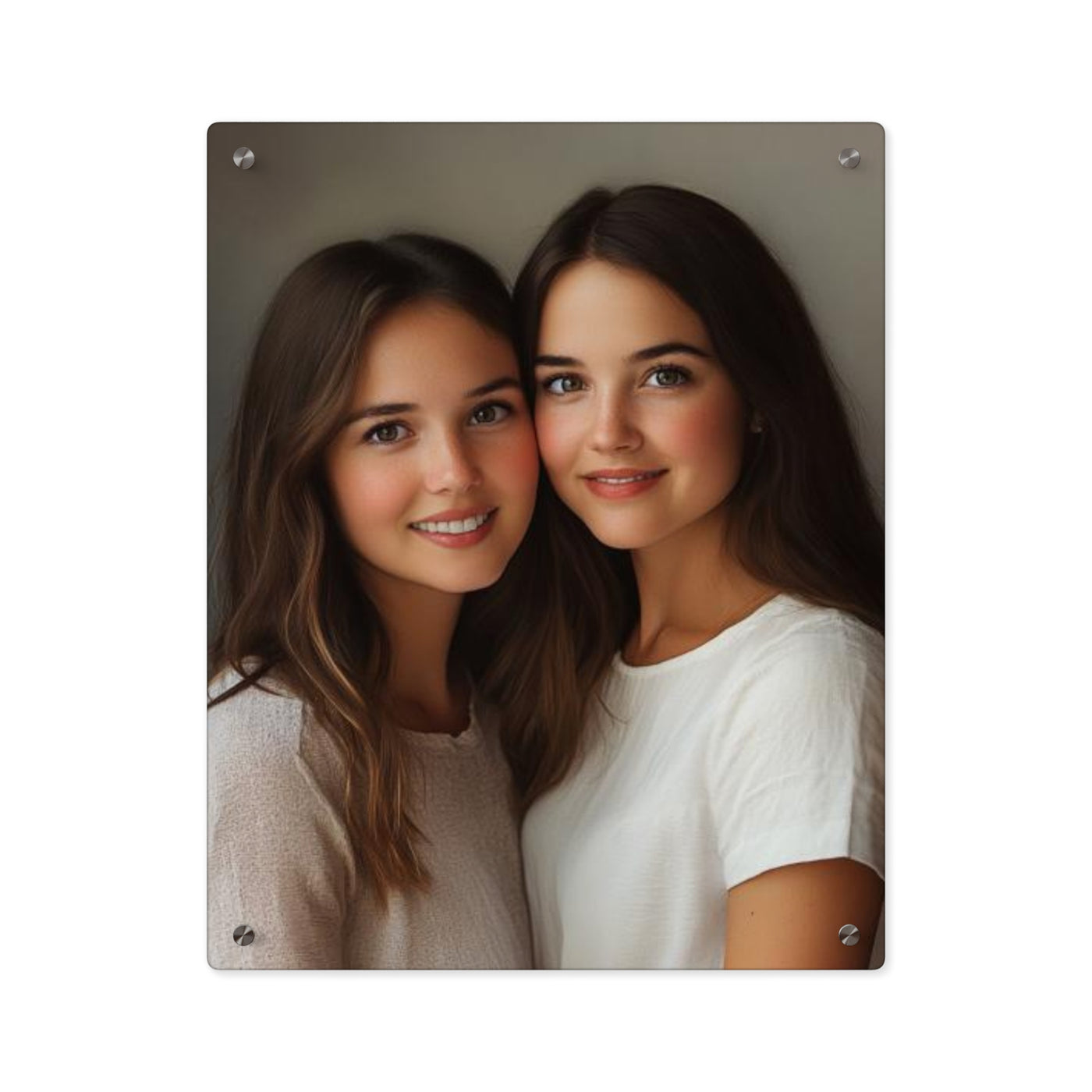 Friends Portrait Acrylic Wall Art Panels