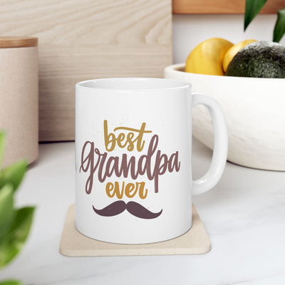 Personalized Kids Drawing Mug Grandpa