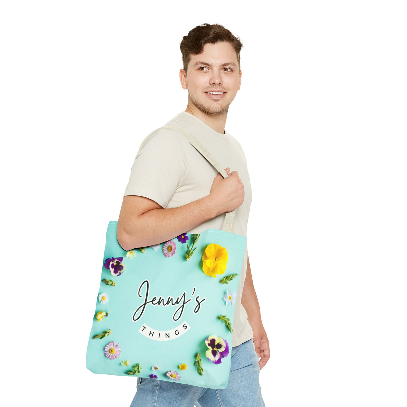 Personalized Name Tote Bag