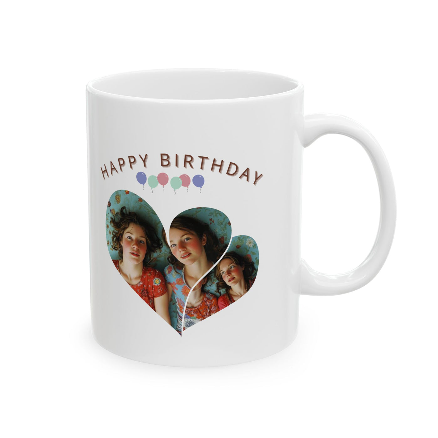 Happy Birthday Photo Mug