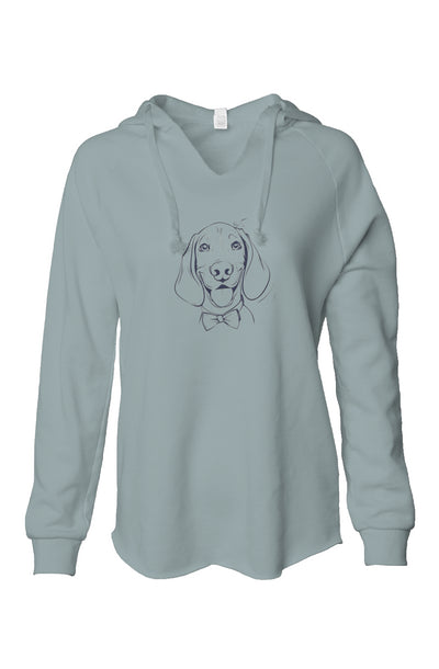 beagle womens lightweight wash hooded sweatshirthoodies