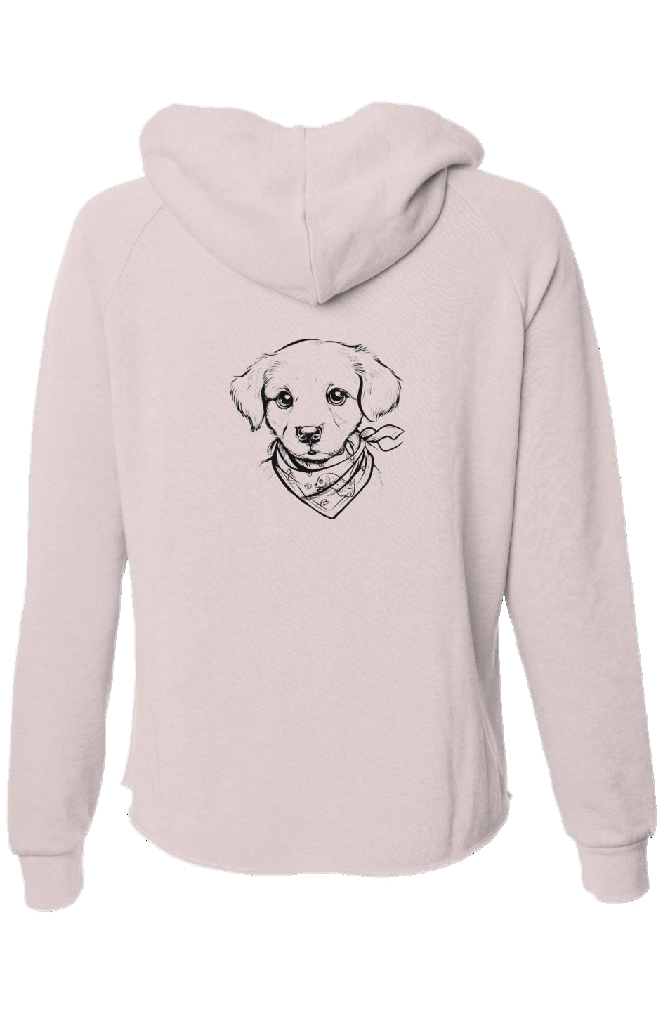 Golden Retriever Puppy Zip Hooded