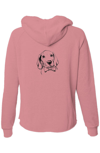 basset et fauve Zip Hooded