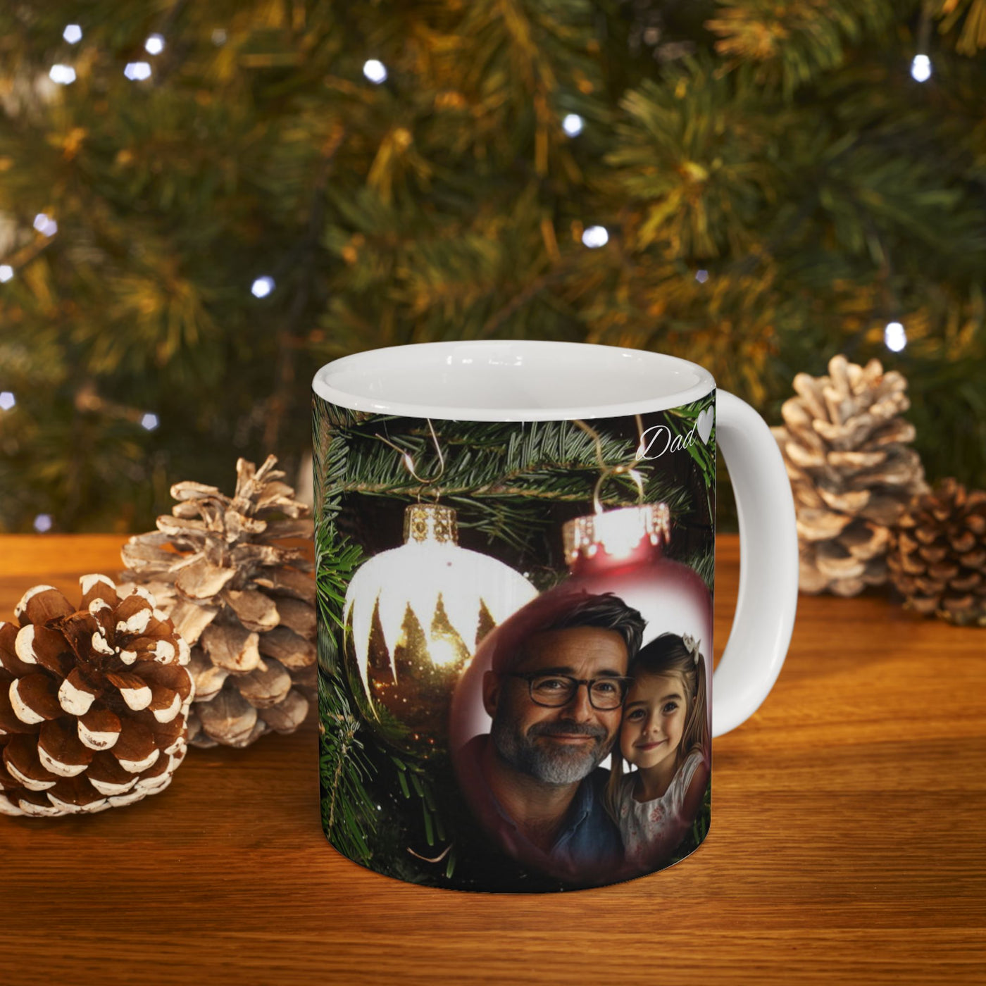 Merry Christmas Dad Mug