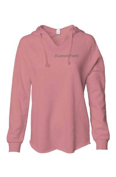 Custom Text Hooded 