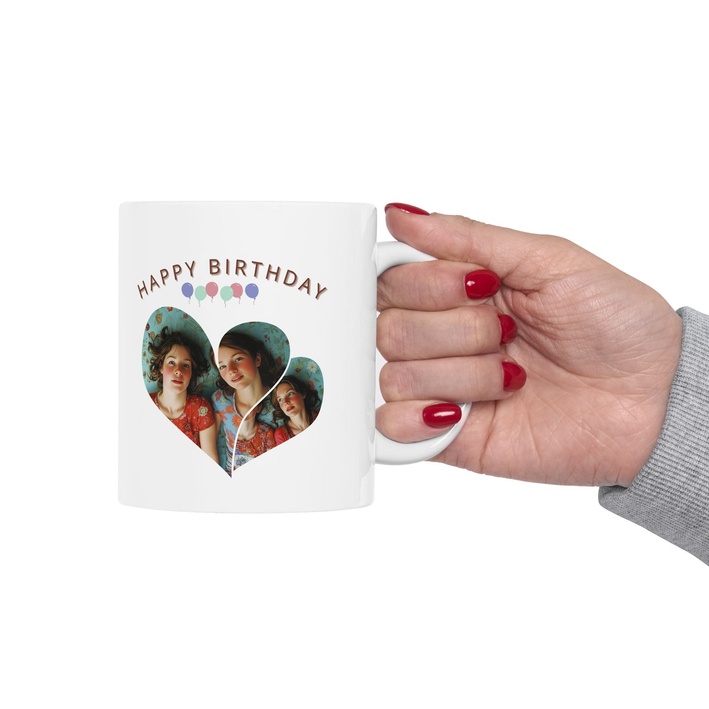 Happy Birthday Photo Mug