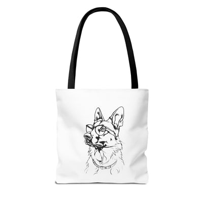 German Shepherd Tote Bag