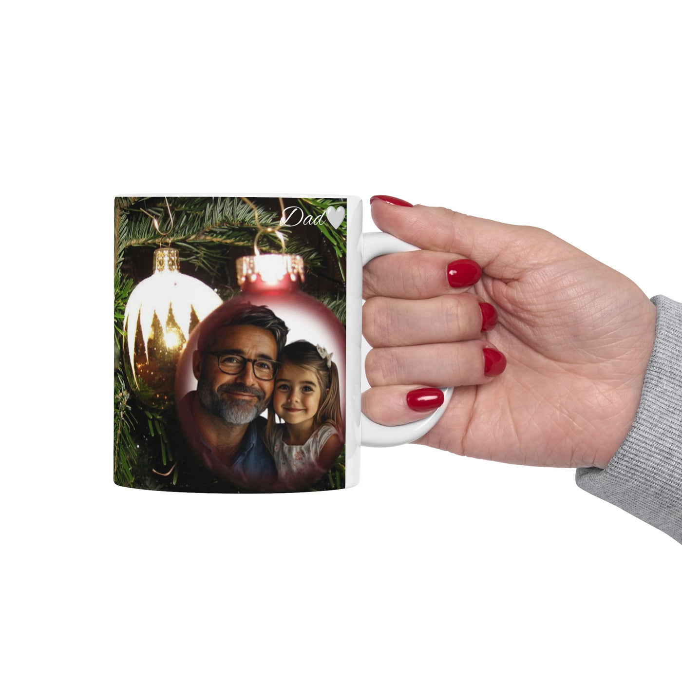 Merry Christmas Dad Mug