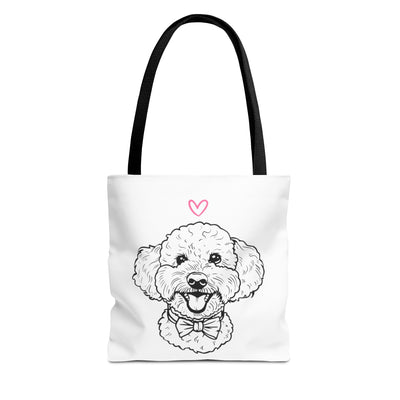 Poodle Tote Bag