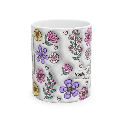 Personalized Names Mug Grandma Mug Gift