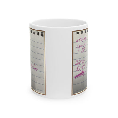 Childrens Writing Mom Mug