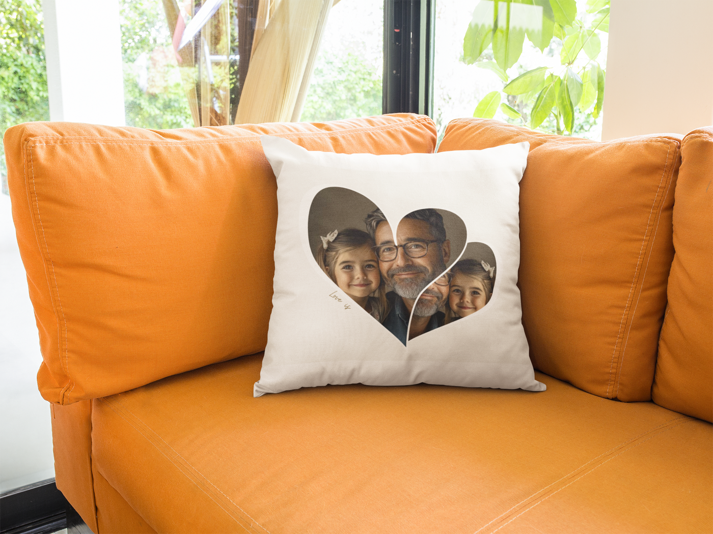 Photo Pillow, Dad Present, Personalized Pillow