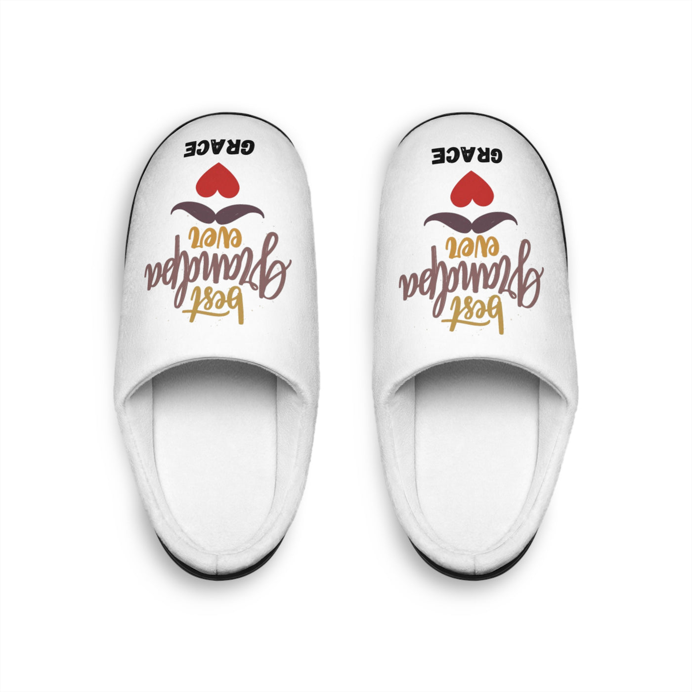 Personalized Name Slippers Grandpa Gift