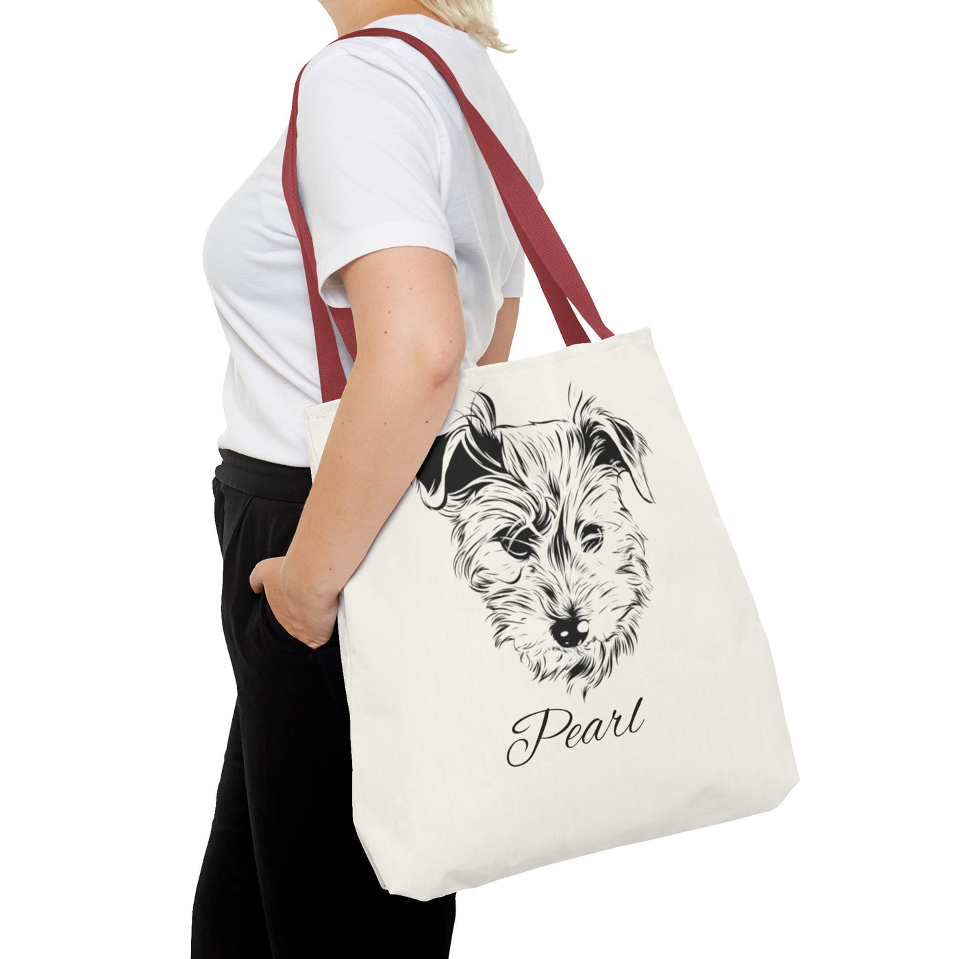 Personalized Dog Tote Bag