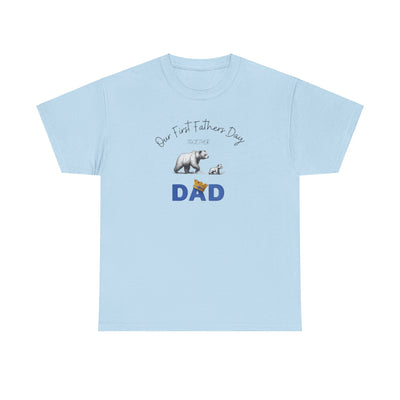 Dad First Fathers Day Tshirt