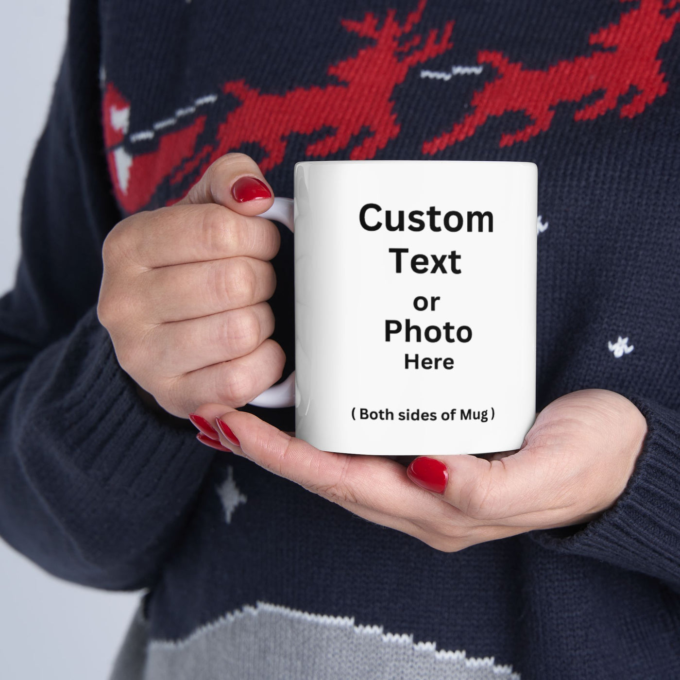 Custom Text / Photo Mug