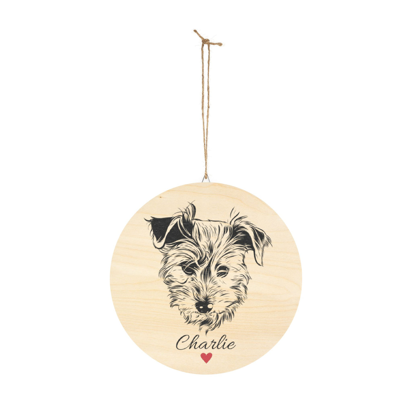 Pet Portrait Wall Wood Signs