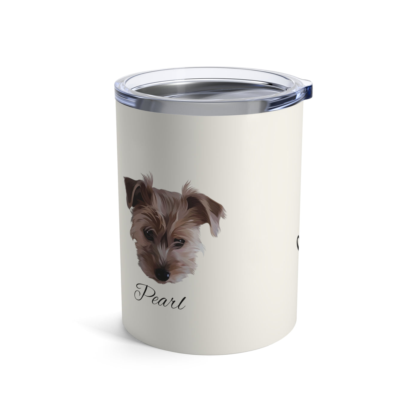 Personalized Dog Tumbler 10 oz