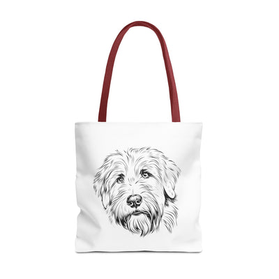 Black Russian Terrier Tote Bag