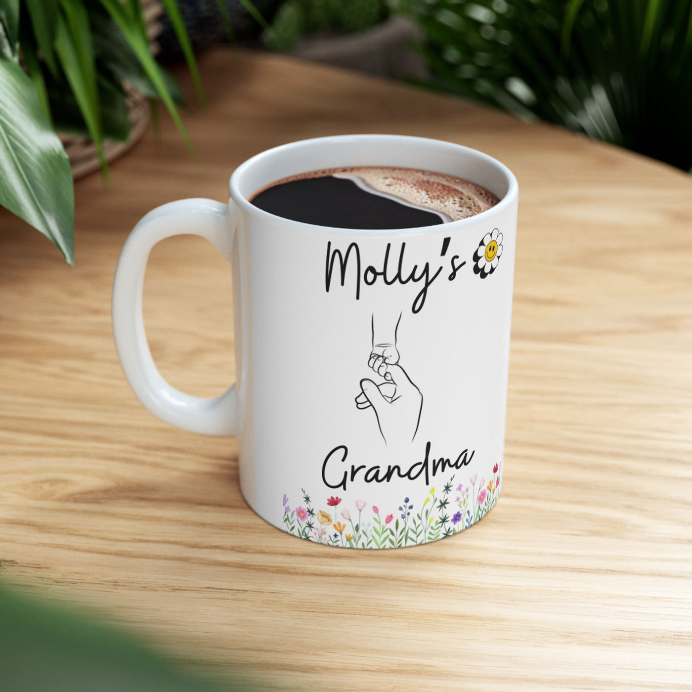 Custom Name Grandma Mug Gift