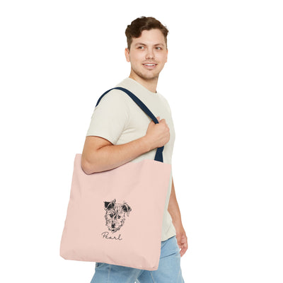 Pet Portrait Tote Bag