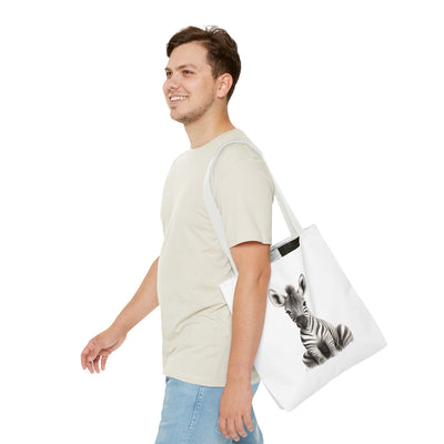 Zebra Tote Bag