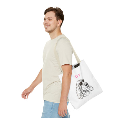 Basset Hound Tote Bag