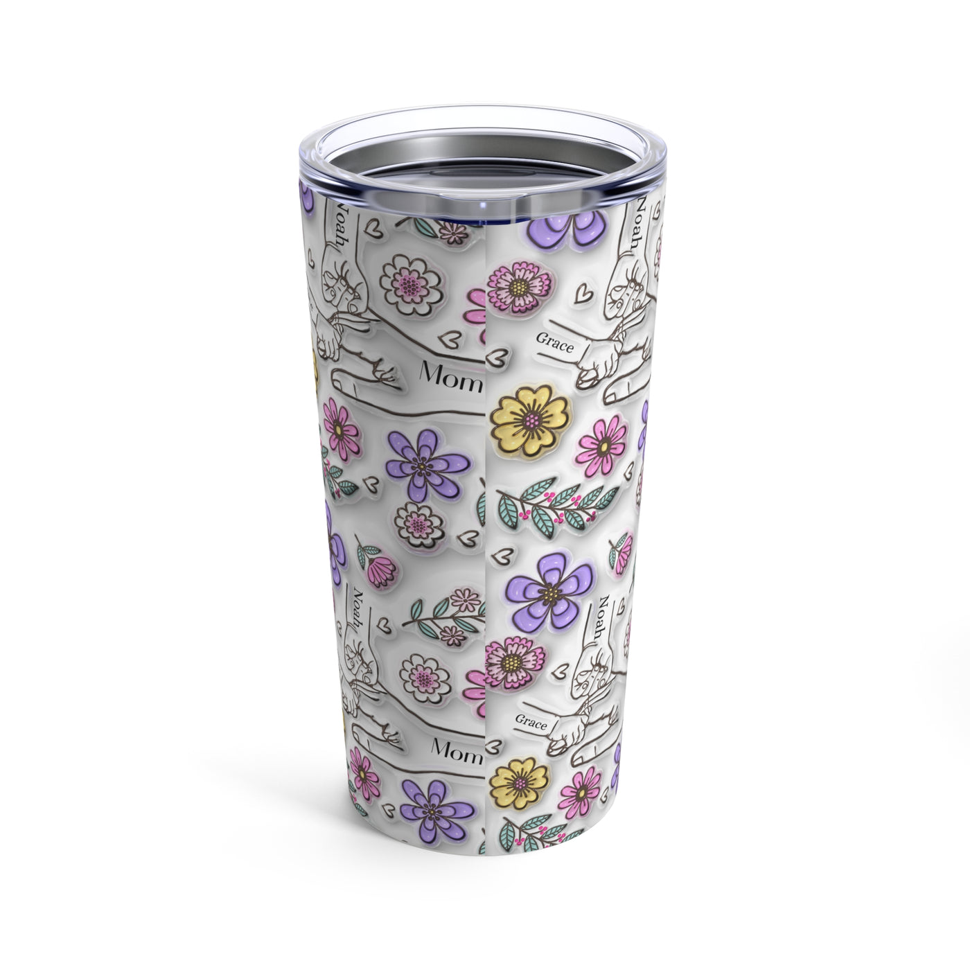 Personalized Name Mom Tumbler 20 oz