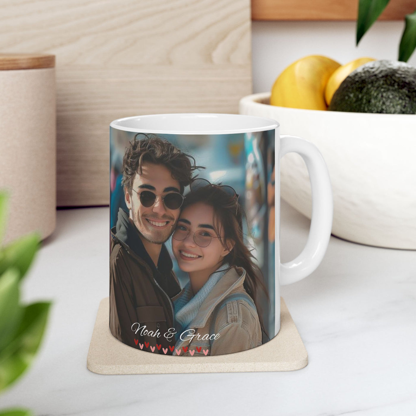 Custom Photo Mug Couple