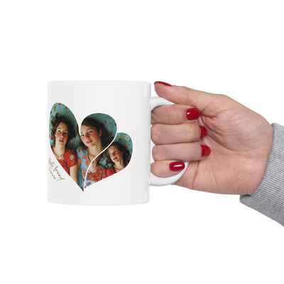 Best Friend Personalized Photos x 2 Mug