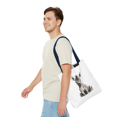 Zebra Tote Bag