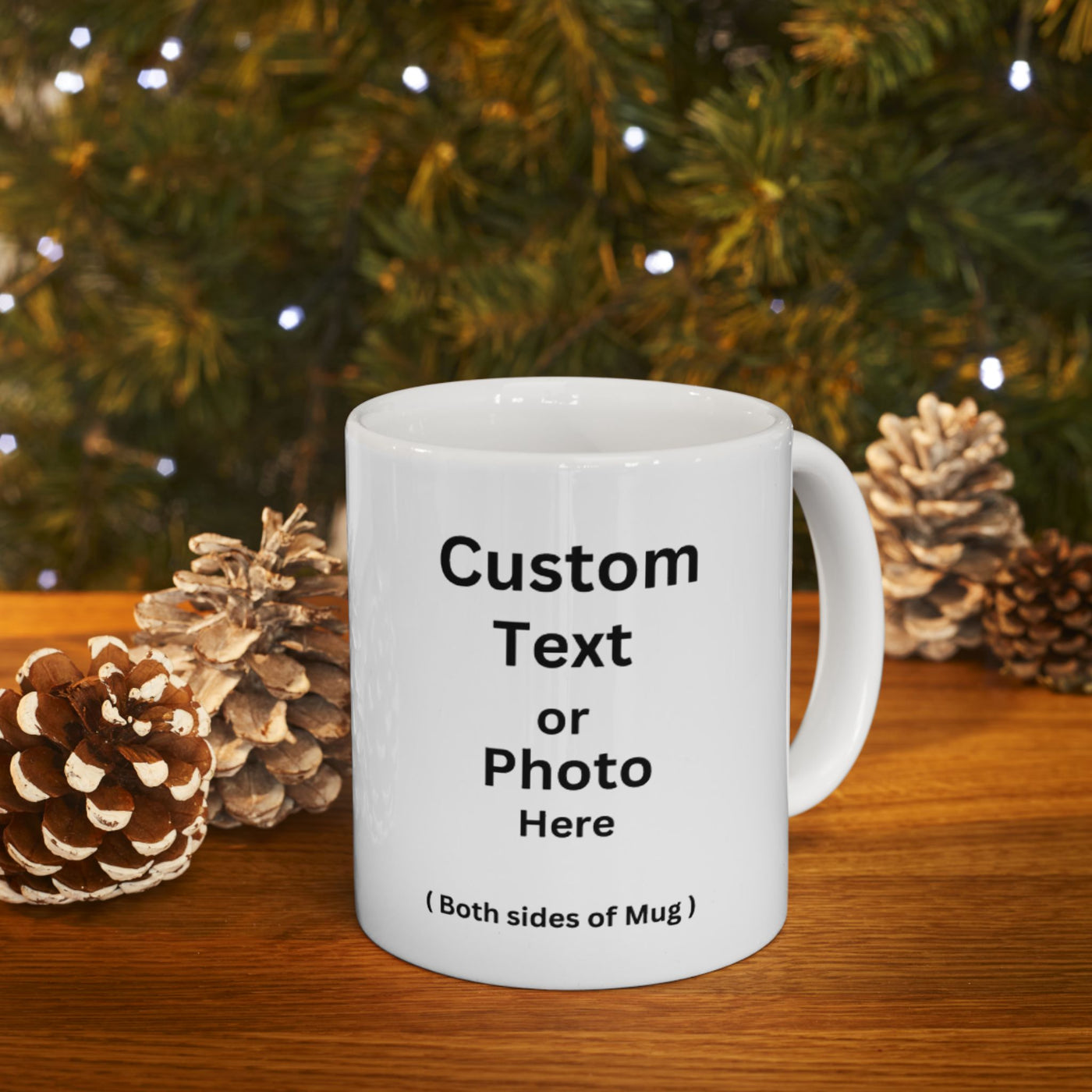 Custom Text / Photo Mug