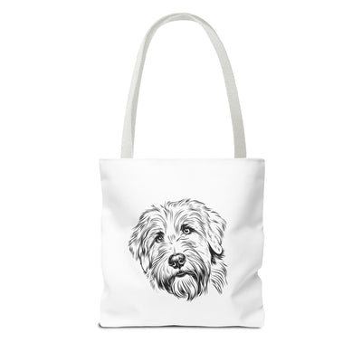 Black Russian Terrier Tote Bag