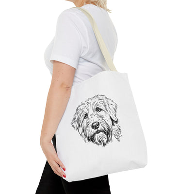 Black Russian Terrier Tote Bag