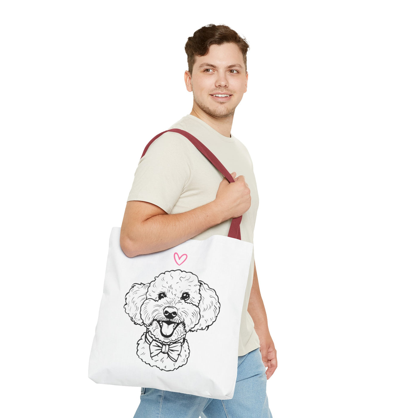 Poodle Tote Bag