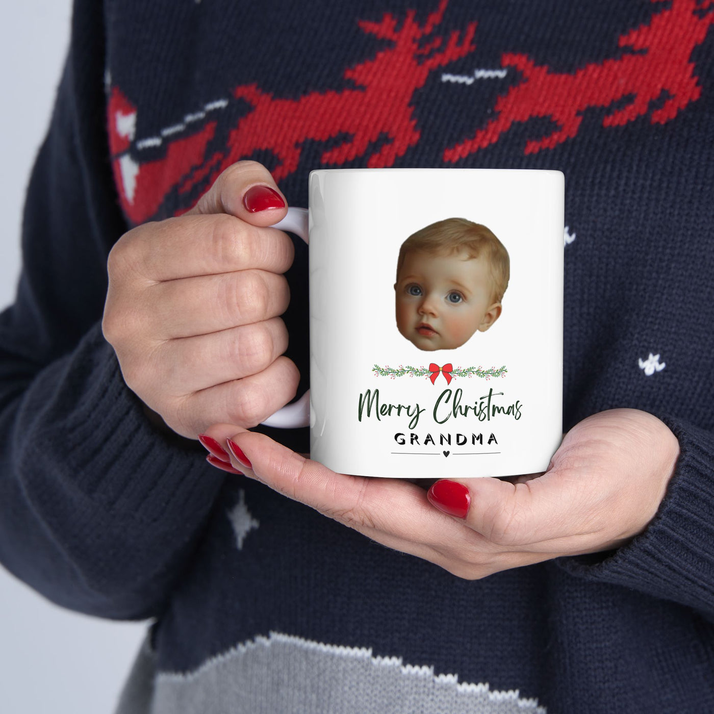 Photo Personalized Grandma Mug Gift