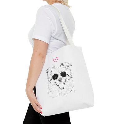 Border Collie Tote Bag