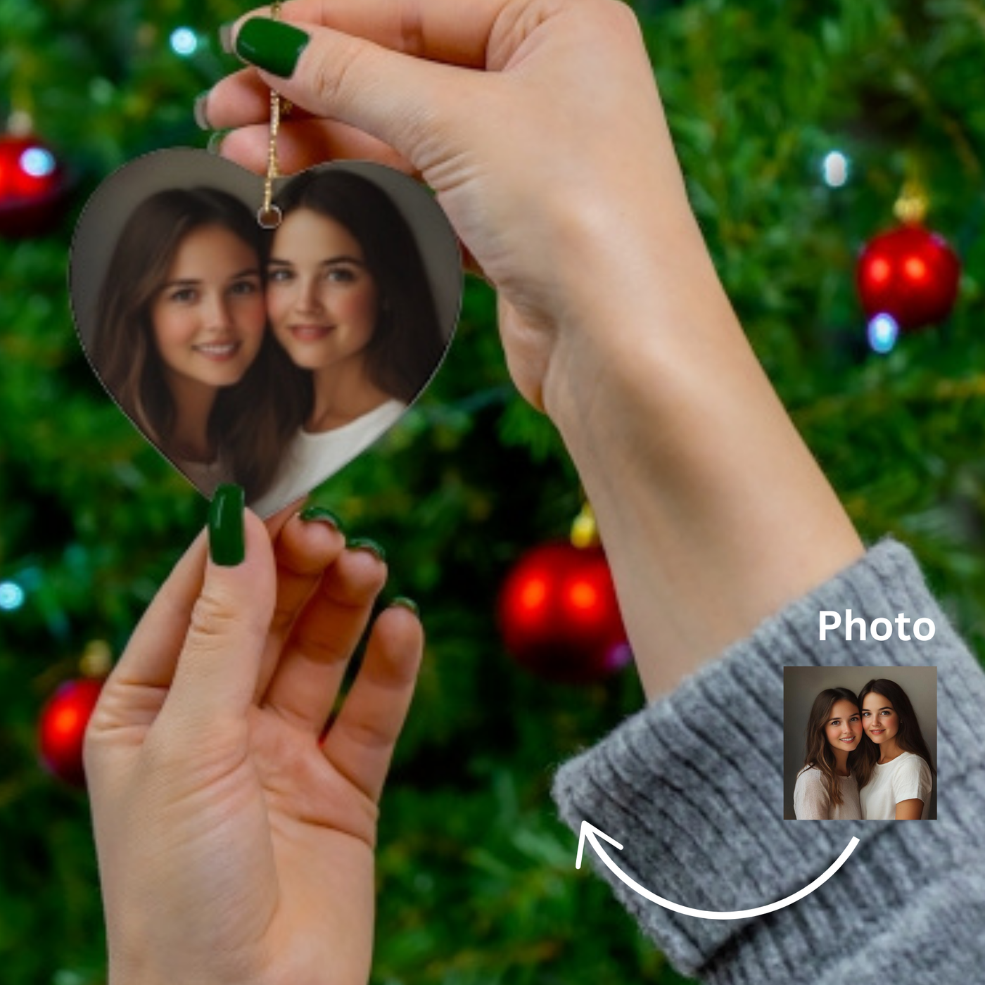 Personalized Photo Ornament