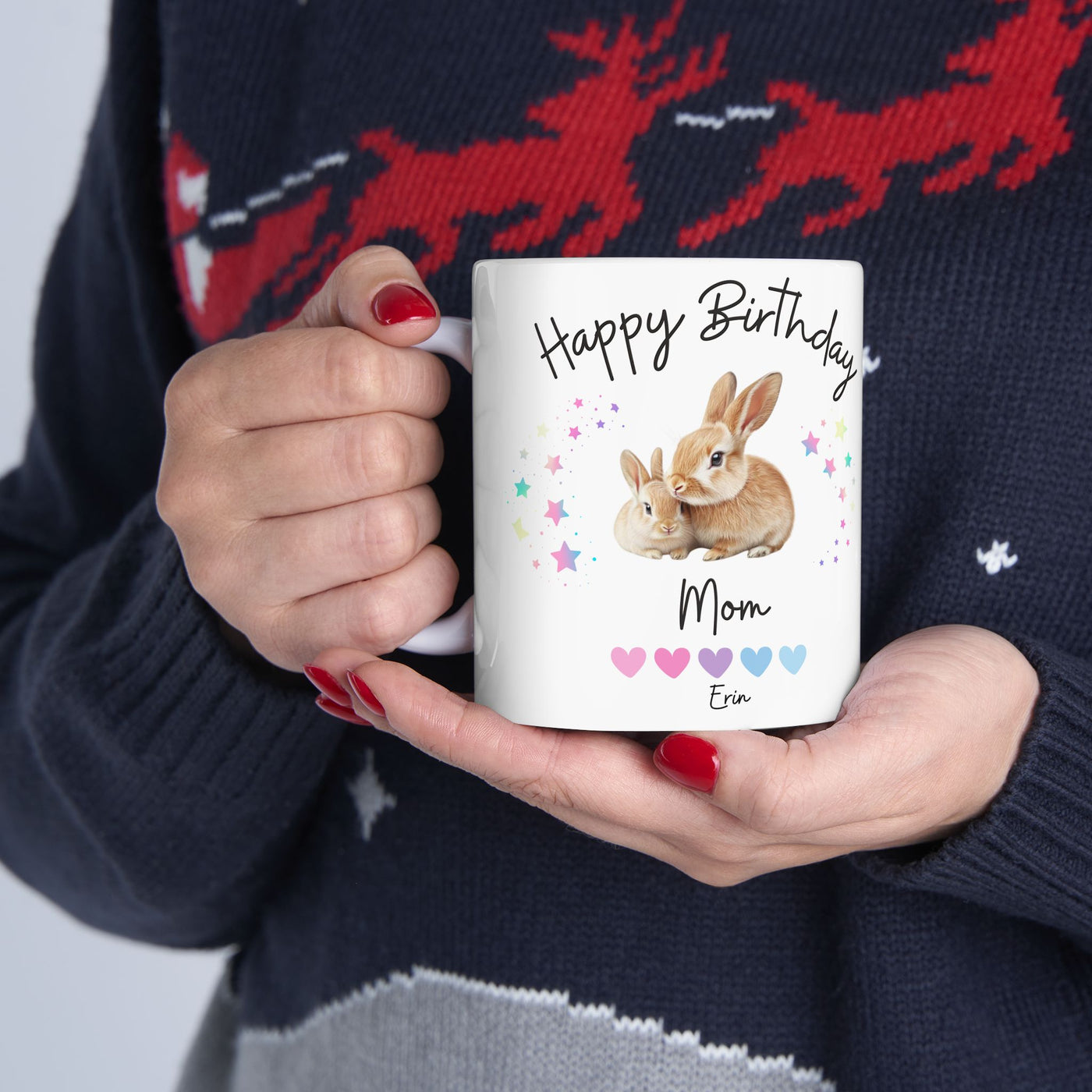 Personalized Name Happy Birthday Mug