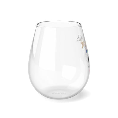 Personalized Name Stemless Wine Glass, 11.75oz