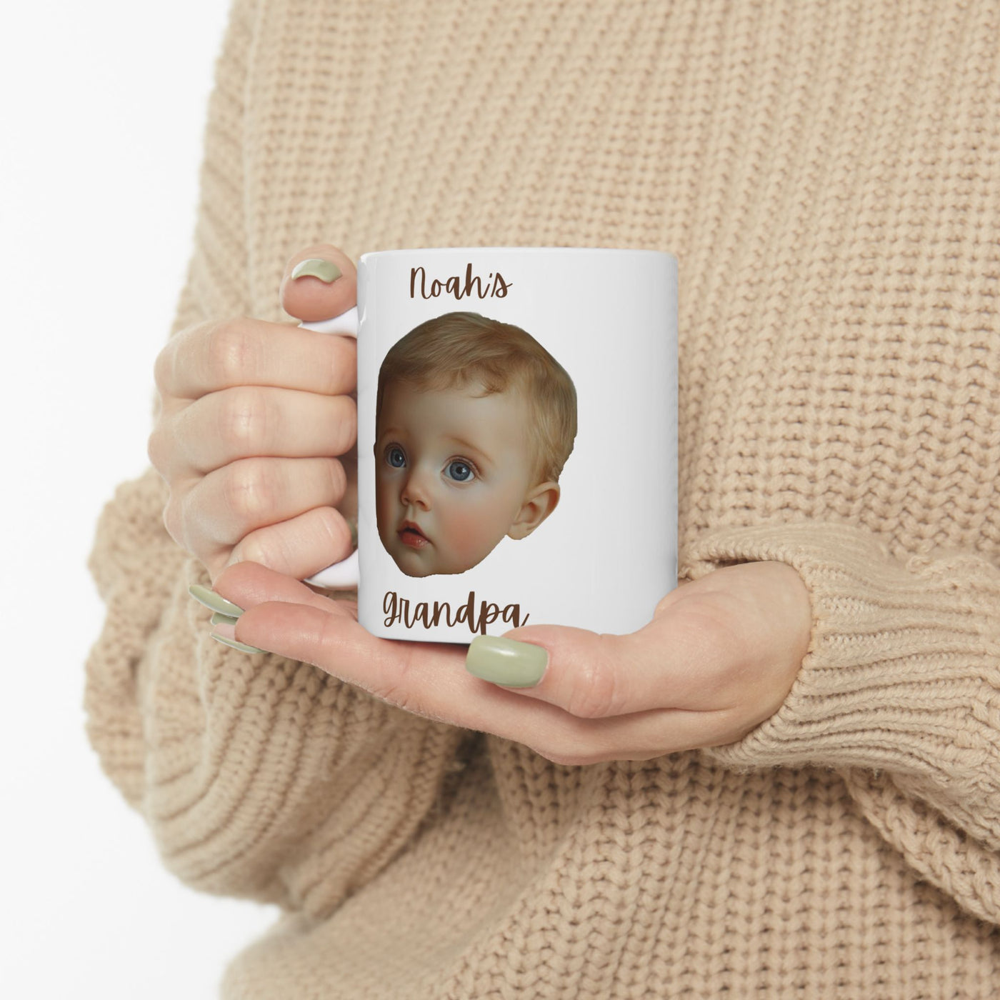 Photo Personalized Grandpa Mug