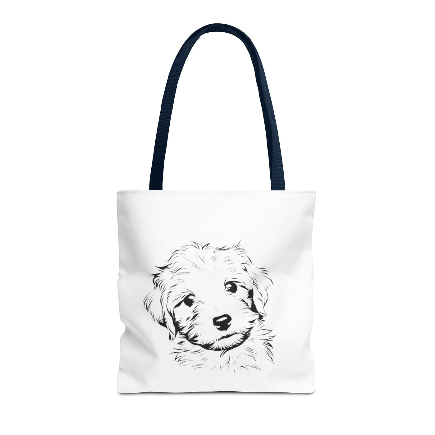 Poodle Puppy Tote Bag